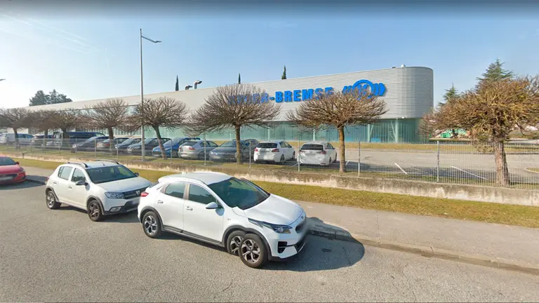 Sede de Knorr-Bremse en Pamplona (antigua Icer Rail). GOOGLE MAPS / ARCHIVO