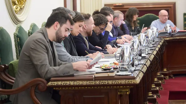 Pleno ordinario del Ayuntamiento de Pamplona correspondiente al mes de febrero de 2026. I&Ntilde;IGO ALZUGARAY