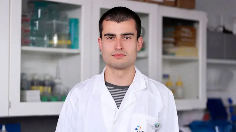 El investigador Mattie Garaikoetxea. UPNA