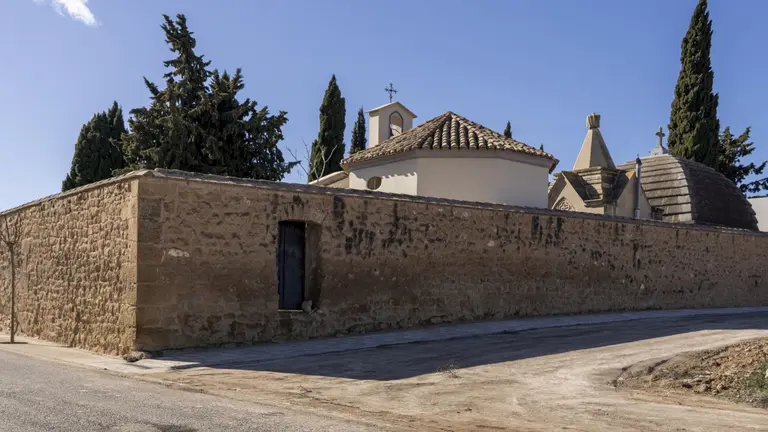 Vista del cementerio de Fitero. CEDIDA
