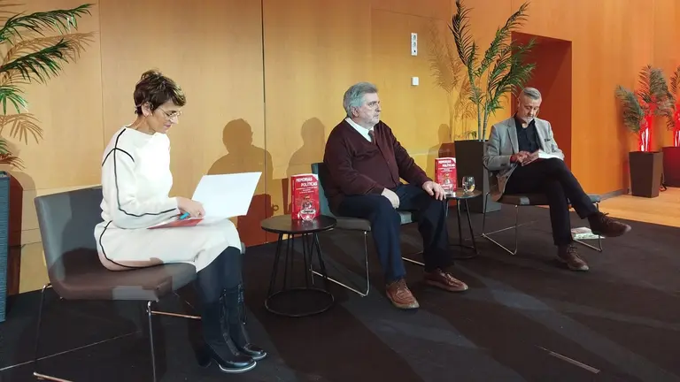 Imagen de la presentaci&oacute;n del libro de Jes&uacute;s Eguiguren. EUROPA PRESS