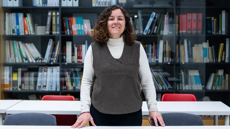 Mar&iacute;a Turrillas, presidenta del Colegio de Arquitectura T&eacute;cnica de Navarra. COAT Navarra