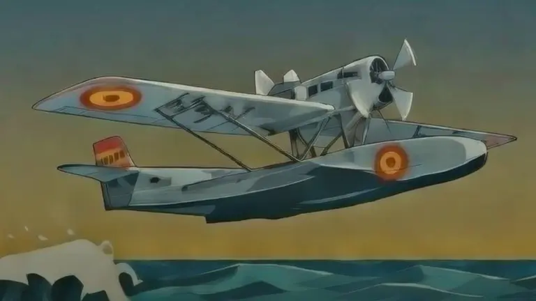 Ilustraci&oacute;n del hidroavi&oacute;n Plus Ultra que realiz&oacute; el primer vuelo transoce&aacute;nico. VOX