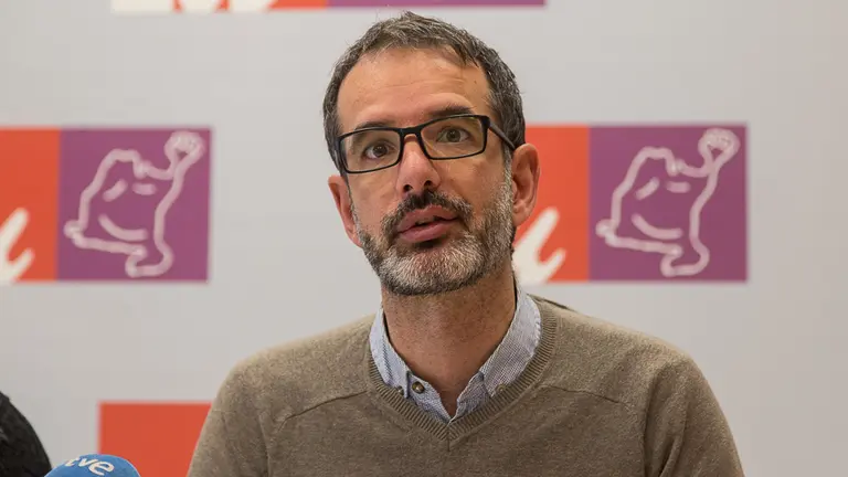Iñaki Bernal durante una rueda de prensa. &Iacute;&Ntilde;IGO ALZUGARAY