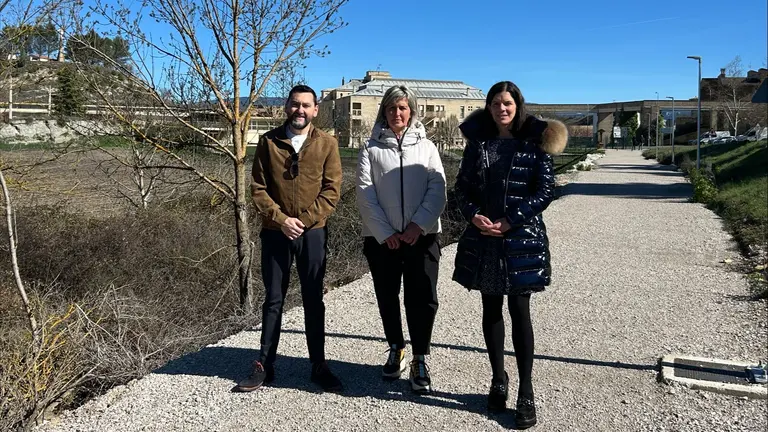 Inauguraci&oacute;n del carril bici de Lumbier. GOBIERNO DE NAVARRA