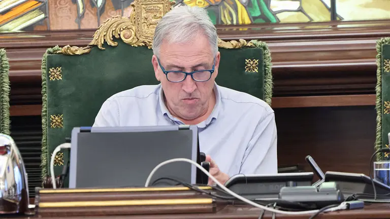Pleno ordinario del Ayuntamiento de Pamplona correspondiente al mes de marzo de 2026. I&Ntilde;IGO ALZUGARAY