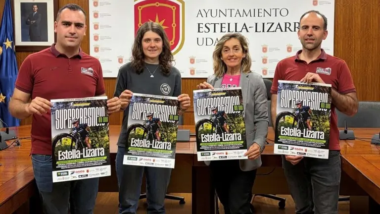 Presentaci&oacute;n del Superprestigio MTB de Estella 2026. AYUNTAMIENTO DE ESTELLA