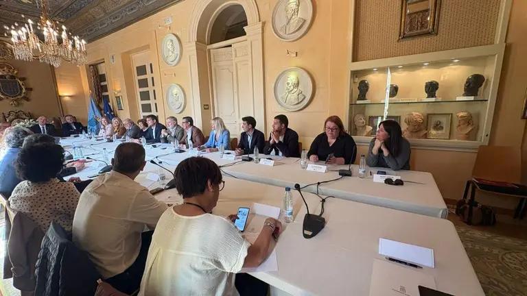 Foto de la Asamblea de la Red de Juder&iacute;as. AYUNTAMIENTO DE TUDELA