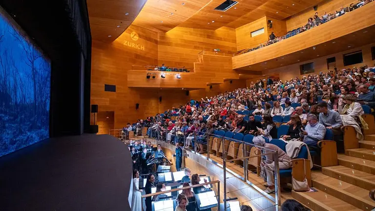 Imagen del teatro del Museo Universidad de Navarra. CEDIDA