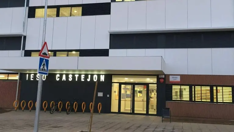 Imagen de la fachada del IESO de Castej&oacute;n. GOBIERNO DE NAVARRA