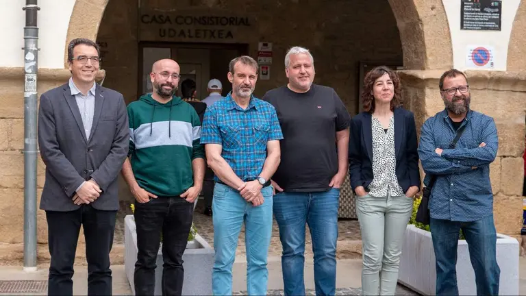 Presentaci&oacute;n del proyecto ALDAXKAK en Larraga. CEDIDA