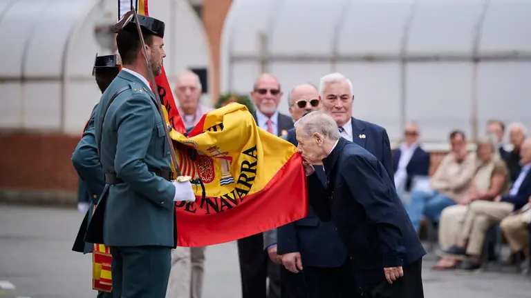 La Guardia Civil de Navarra celebra el 182 aniversario de su Fundaci&oacute;n en Pamplona. PABLO LASAOSA