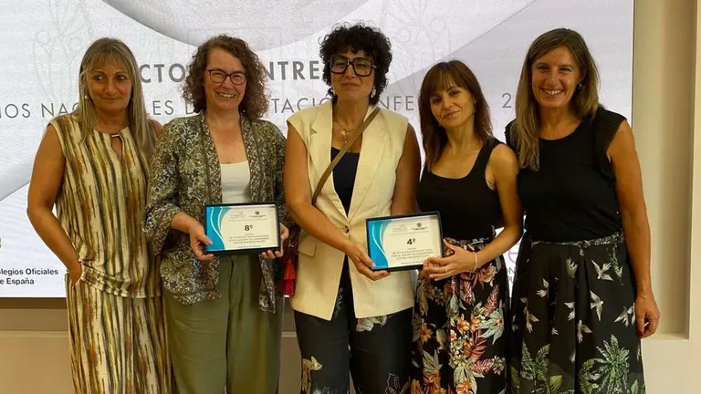 Entrega de los Premios Nacionales de Reputaci&oacute;n Enfermera a Amavir Mutilva y Oblatas. CEDIDA