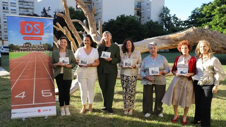 Mujeres reconocidas en la gala de Deporte y Sociedad. CEDIDA
