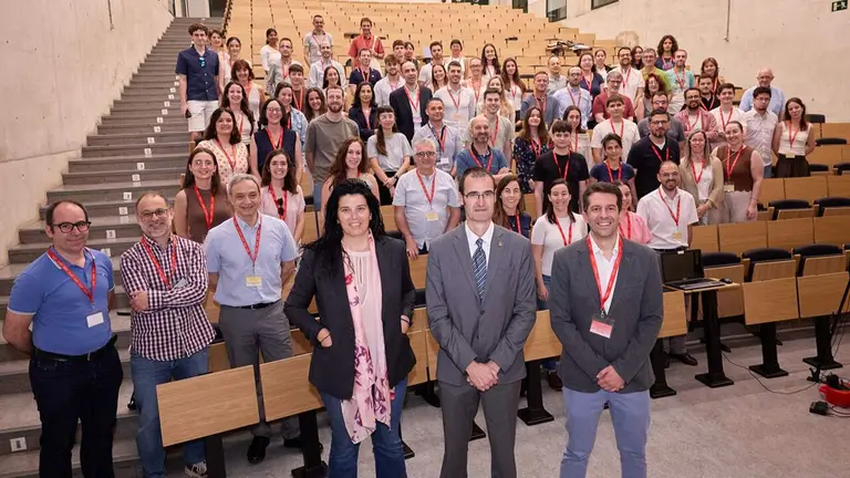 Encuentro de tecnolog&iacute;a sanitaria celebrado en la Universidad P&uacute;blica de Navarra. UPNA