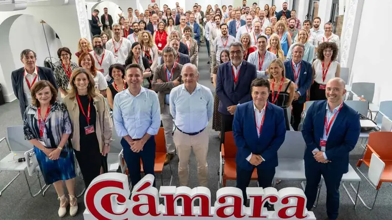 La C&aacute;mara de Comercio de Navarra re&uacute;ne a 100 empresas de Espa&ntilde;a en una jornada de negocio con m&aacute;s de 300 reuniones. C&Aacute;MARA NAVARRA
previstas