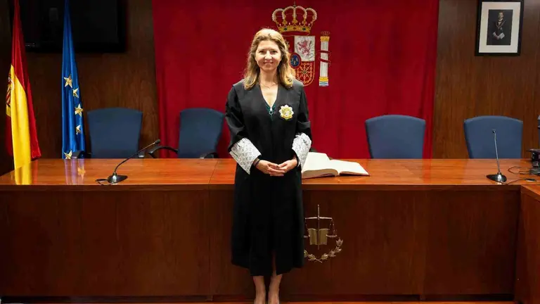 La jueza Mar&iacute;a Boedo. TSJN