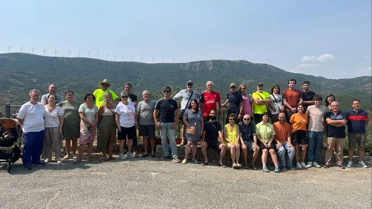 Participantes en el proyecto 'El bosque neuronal" de Petilla de Arag&oacute;n