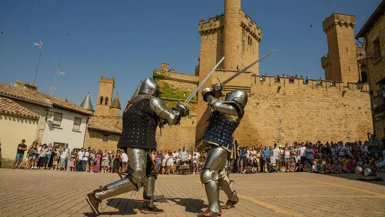Imagen de las fiestas medievales de Olite. CONSORCIO ZONA MEDIA