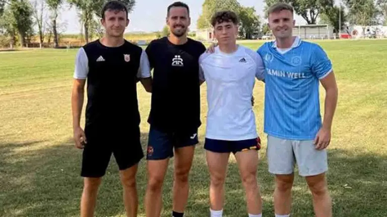 V&iacute;ctor Mu&ntilde;oz, durante su entrenamiento en M&eacute;lida.
