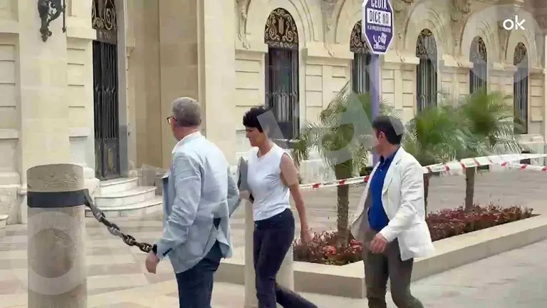 Elma Saiz en Ceuta. OK DIARIO