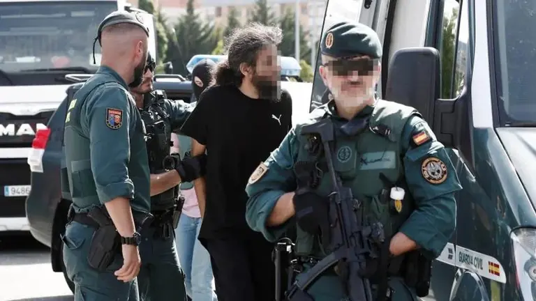 El detenido acusado de dos cr&iacute;menes en Navarra. EFE