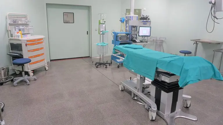 Nuevo quir&oacute;fano habilitado en el Hospital Reina Sof&iacute;a de Tudela. GOBIERNO DE NAVARRA