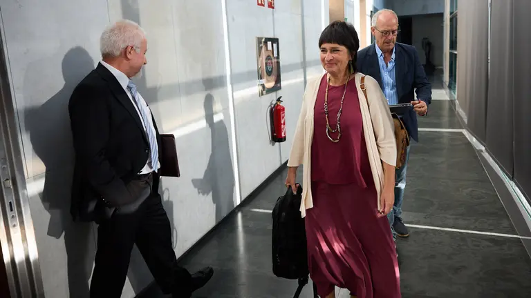 Reuni&oacute;n ordinaria de la Mesa y Junta de Portavoces del Parlamento de Navarra. I&Ntilde;IGO ALZUGARAY