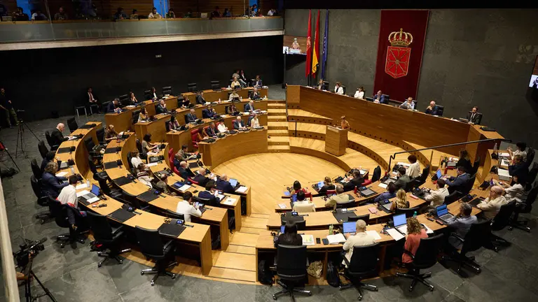 Debate sobre el estado de la Comunidad Foral en el Parlamento de Navarra. NAVARRA.COM