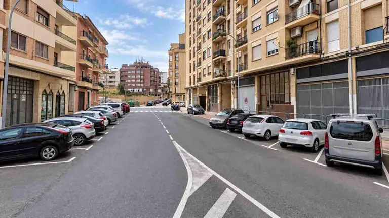 Calle Pe&ntilde;uelas de Tudela.
