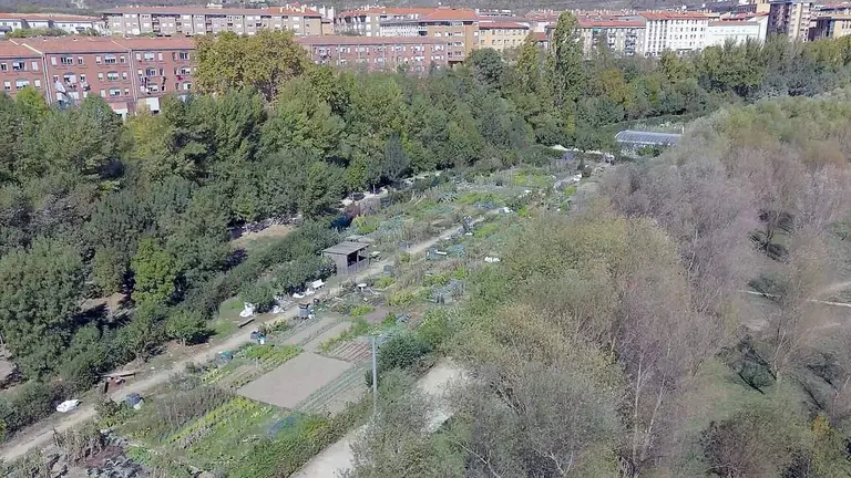 Huertas de Aranzadi en Pamplona.