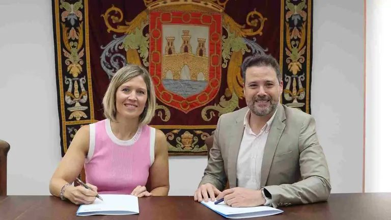 Sandra Gonz&aacute;lez Sainz-Aja y Alejandro Toquero. AYUNTAMIENTO DE TUDELA