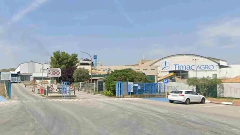 Instalaciones de Timac Agro en Lodosa. GOOGLEMAPS