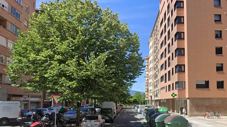 Calle Luis Morondo en Pamplona. GOOGLE MAPS