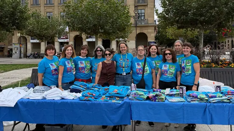 Celebraci&oacute;n en Pamplona del D&iacute;a Europeo del Autismo. ASOCIACI&Oacute;N NAVARRA DE AUTISMO