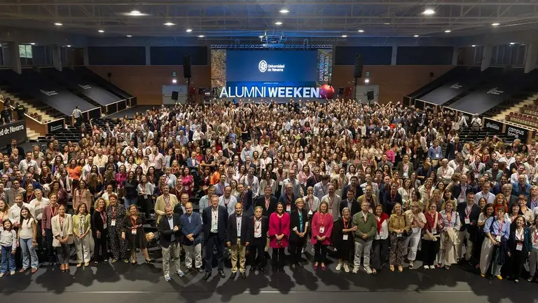 El acto central del Alumni Weekend. UNIVERSIDAD DE NAVARRA