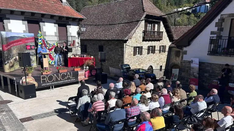 Acto de la DOP Queso Roncal. CEDIDA