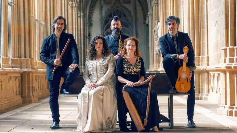 El grupo musical navarro Zorongo. CEDIDA