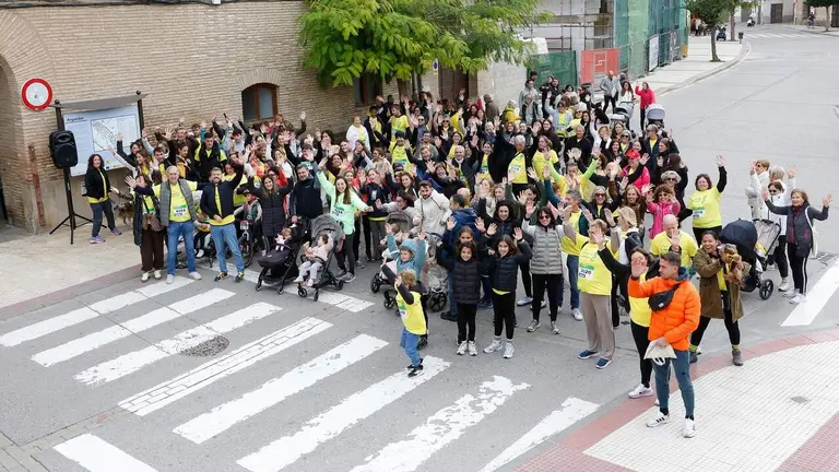 Marcha contra el c&aacute;ncer de Arguedas. AYUNTAMIENTO DE ARGUEDAS