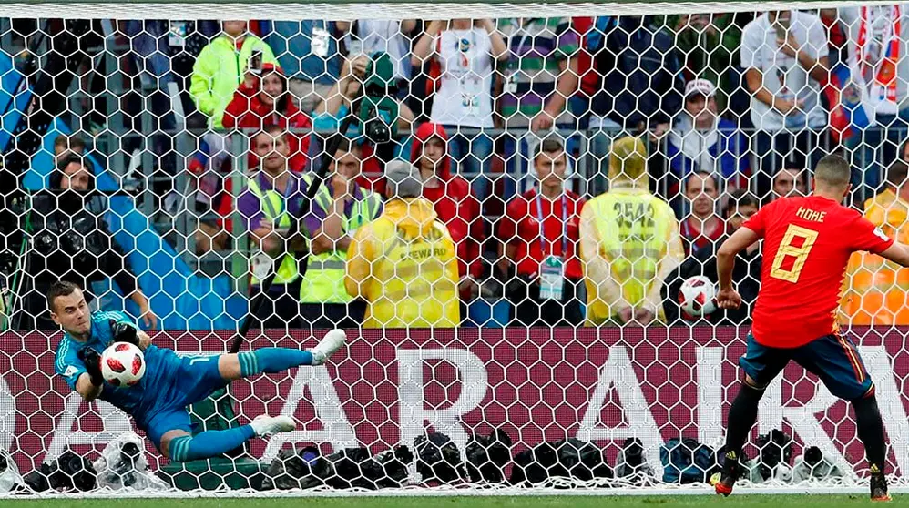 Partido entre España y Rusia en octavos de final del Mundial de Rusia EFE 7