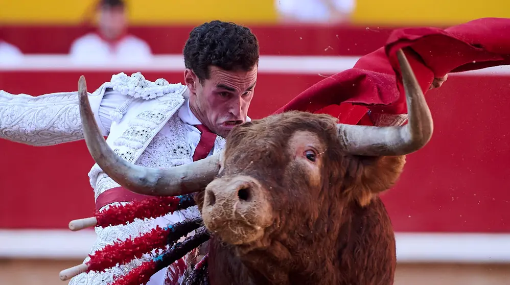 Primera corrida de la Feria del Toro de San Ferm&iacute;n 2024 con toros de La Palmosilla para Diego Urdiales, Fernando Adri&aacute;n y Borja Jim&eacute;nez. PABLO LASAOSA