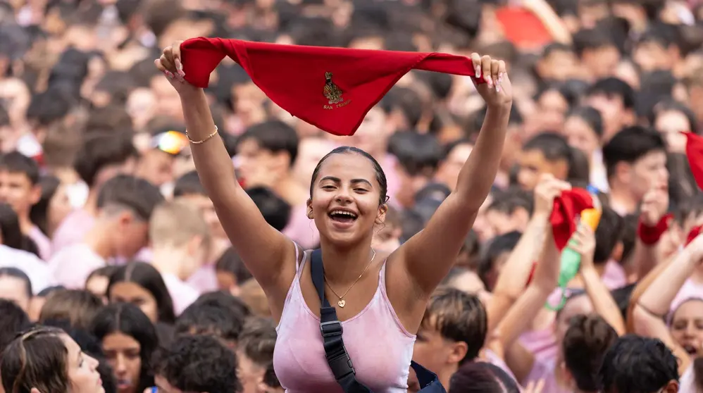 Chupinazo 2025 desde la Plaza del Castillo 2025. Maite H.Mateo-30