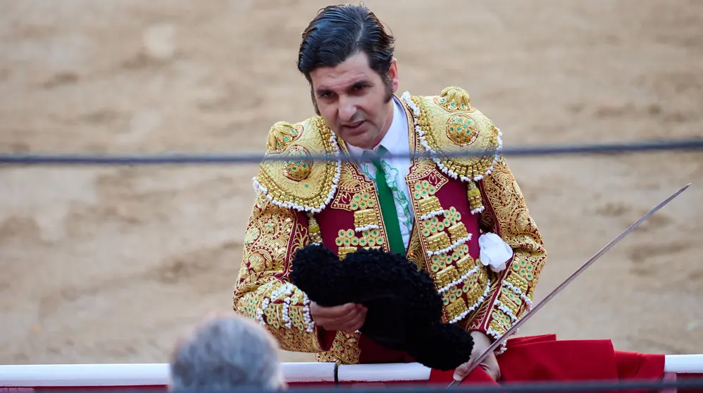 Tercera corrida de la Feria del Toro de San Fermín 2025 con toros de Álvaro Núñez para Morante de la Puebla, Roca Rey y Tomás Rufo. IÑIGO ALZUGARAY