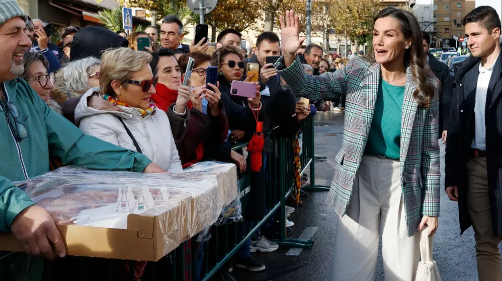 La Reina Letizia asiste en Tudela al homenaje al director de cine Alejandro Amenábar.