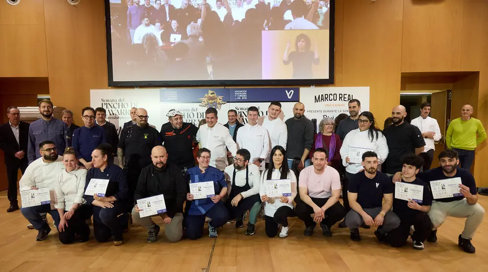 Final de la XXVI Semana del Pincho de Navarra 2026. I&Ntilde;IGO ALZUGARAY