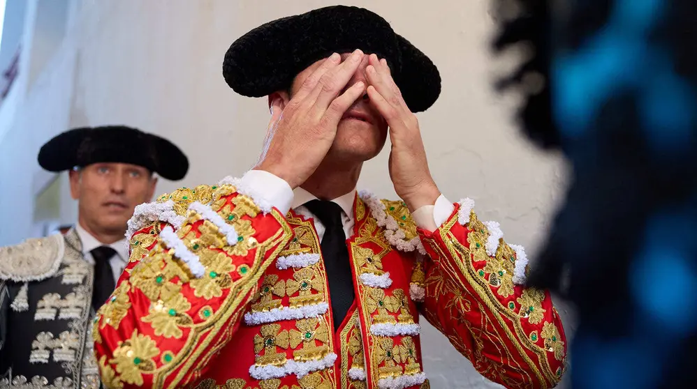 Primera Corrida Feria del Toro de San Ferm&iacute;n 2026 con reses de Fuente Ymbro para los diestros Daniel Luque, V&iacute;ctor Hern&aacute;ndez y Aar&oacute;n Palacio. I&Ntilde;IGO ALZUGARAY