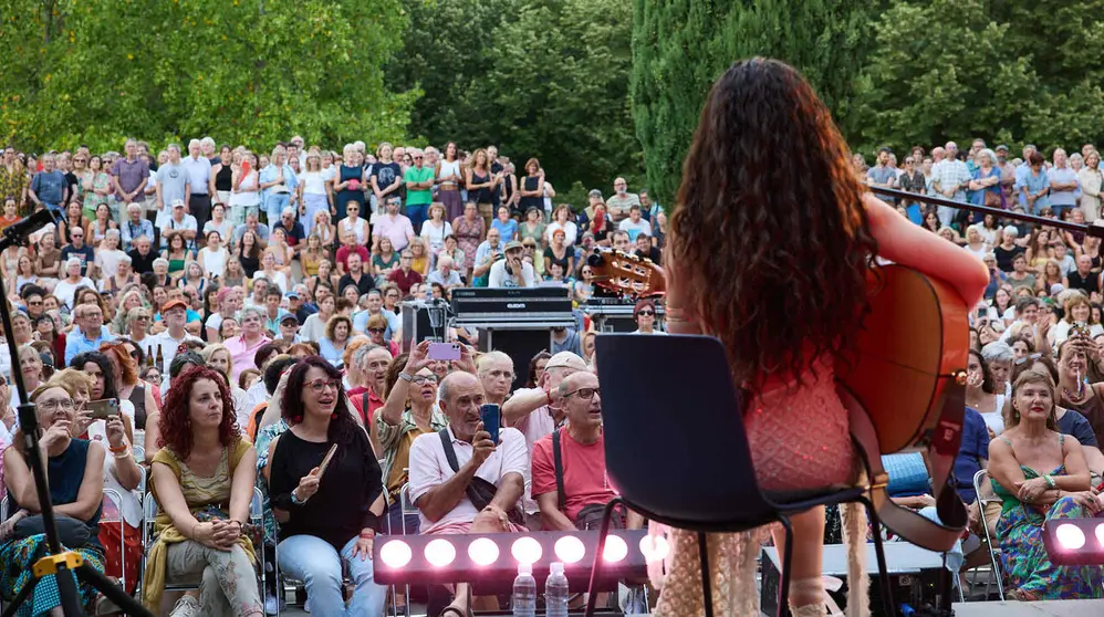 Concierto del grupo de flamenco Las Migas con el que se da inicio al ciclo Escena CIVICAN 2026. I&Ntilde;IGO ALZUGARAY