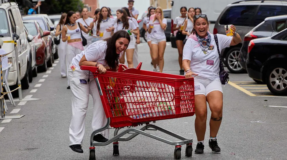 Chupinazo de inicio de las Fiestas de Berriozar 2026. NAVARRA.COM