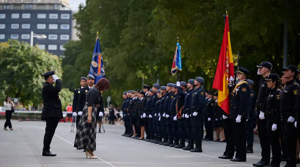 la Polic&iacute;a Nacional conmemora los Santos &Aacute;ngeles Custodios, patronos del cuerpo policial. PABLO LASAOSA