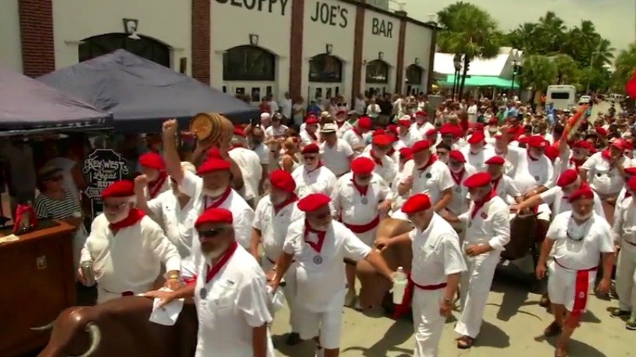 Los especiales Sanfermines de Florida. 